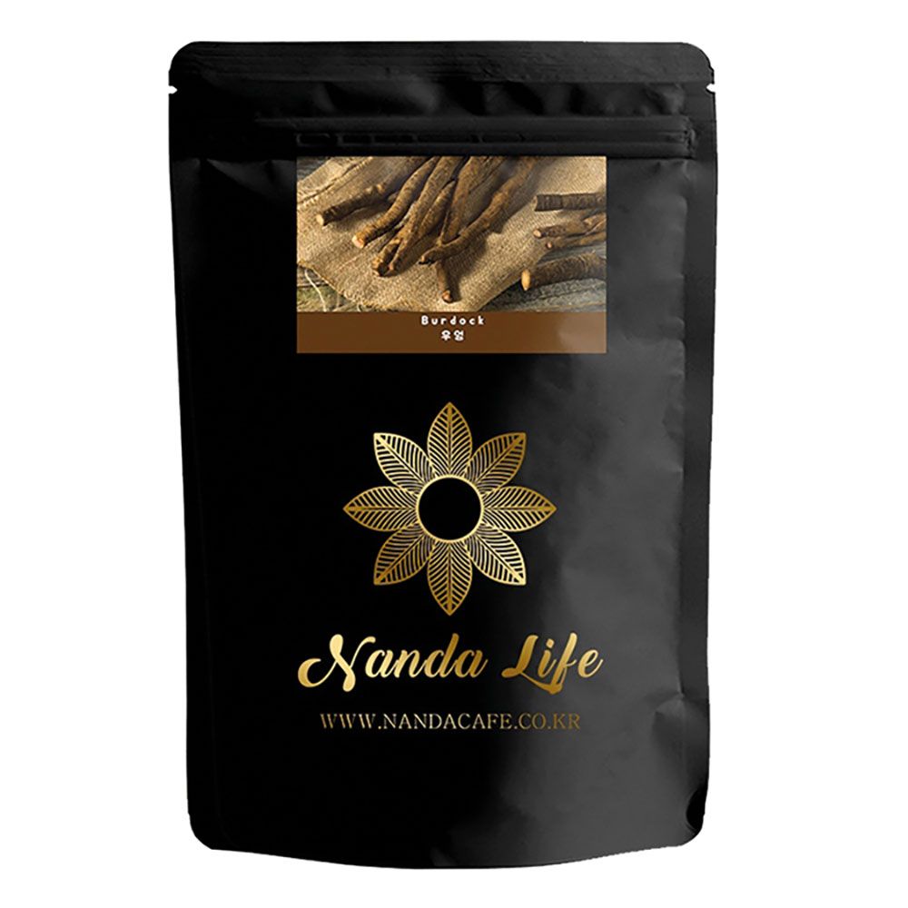 Nanda Life Premium Burdock Root Tea 50 Tea Bags 100% Korean Natural Healthy Tea Caffeine-Free Daily Wellness _ Made in Korea